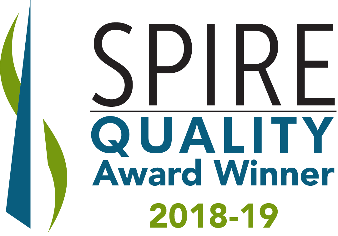 Spire Quality Award Winner 2018 and 2019